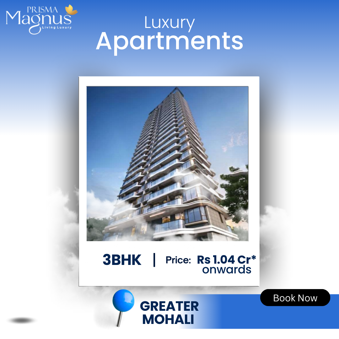3Bhk flat in Greater Mohali
