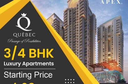 Apex Quebec Offer 3 & 4 BHK Modern Apartments in Siddharth Vihar