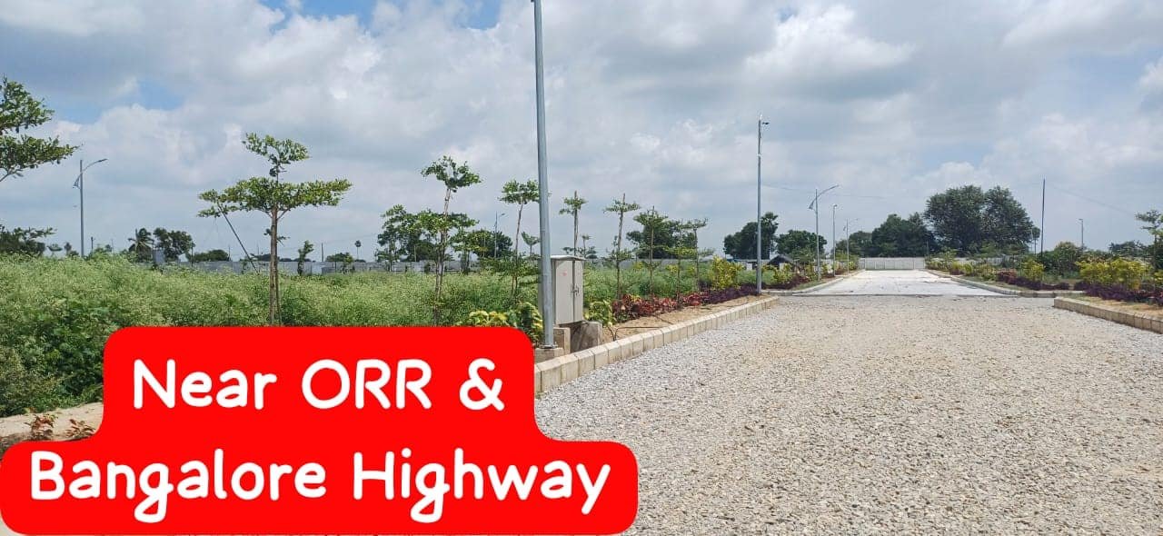 HMDA Approved open plots for sale In Gollur - Shamshabad - Statue of equality - Bangalore Highway - 8500204047