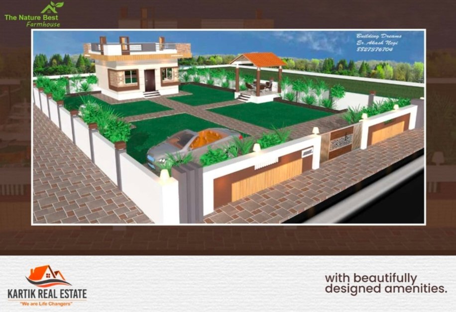 The nature best farm house