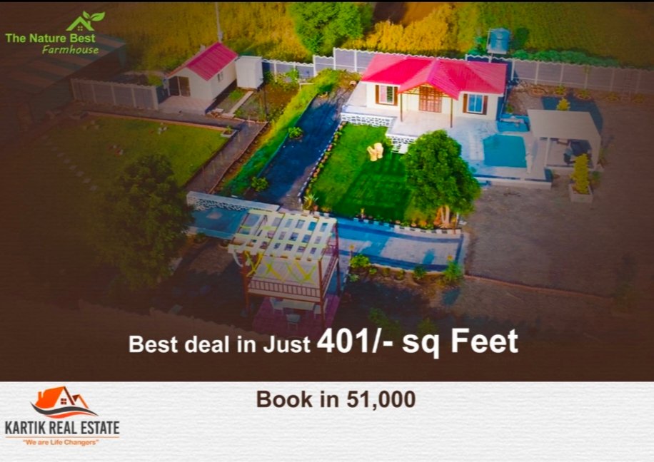 The nature best farm house